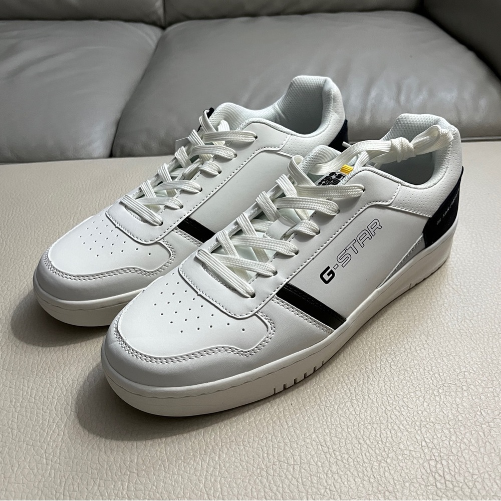 NWOB - G-Star Raw Men’s Arc Leather Blocked Sneaker - US 10 / EU 43